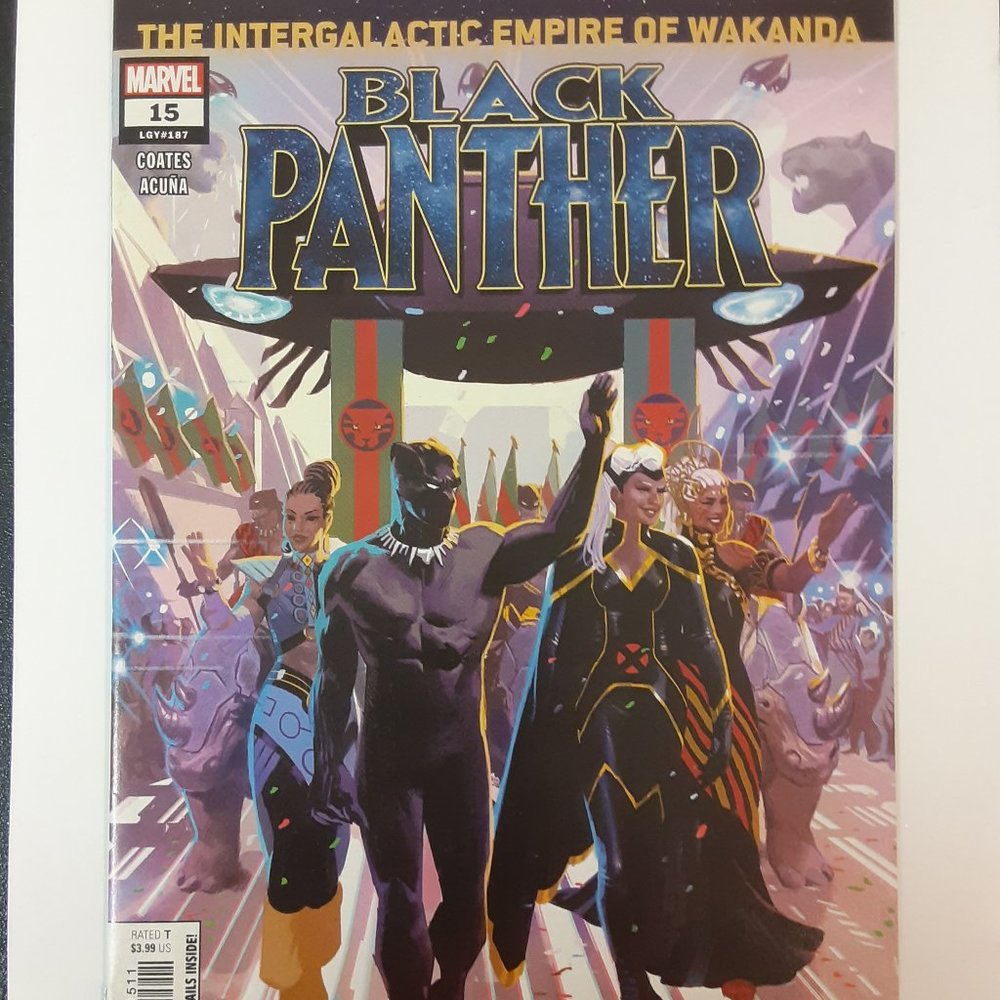 BLACK PANTHER #15 (2018 SERIES)WRITTEN BY TA-NEHISI COATES ART BY DANIEL ACUNA